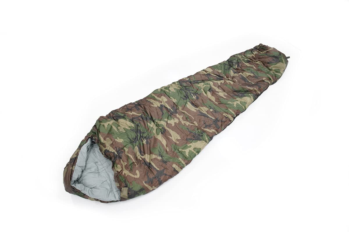 米軍放出品】寝袋 シュラフ 迷彩カバー付 スリーピングバッグ